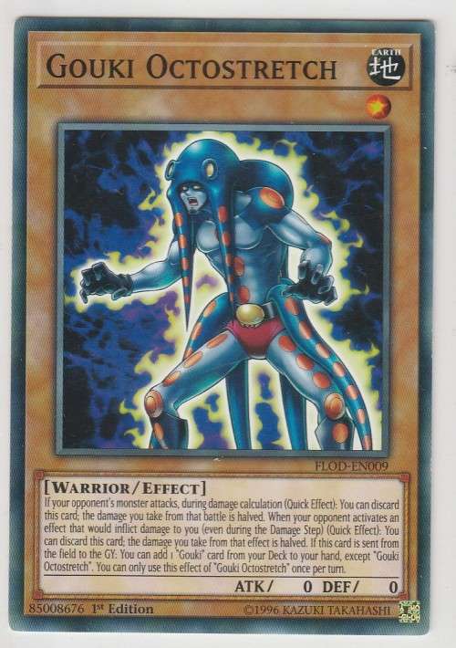 Yu-Gi-Oh! - Link Streamer - Gouki Octostretch Flames of Destuction (FLOD-EN009) -Common- 1st Edition