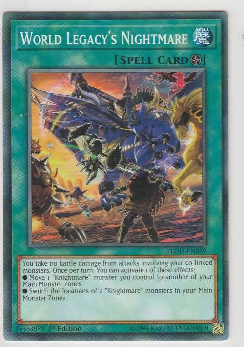 Yu-Gi-Oh! - World Legacy`s Nightmare - Flames of Destruction (FLOD-EN059) - Common- 1st Edition