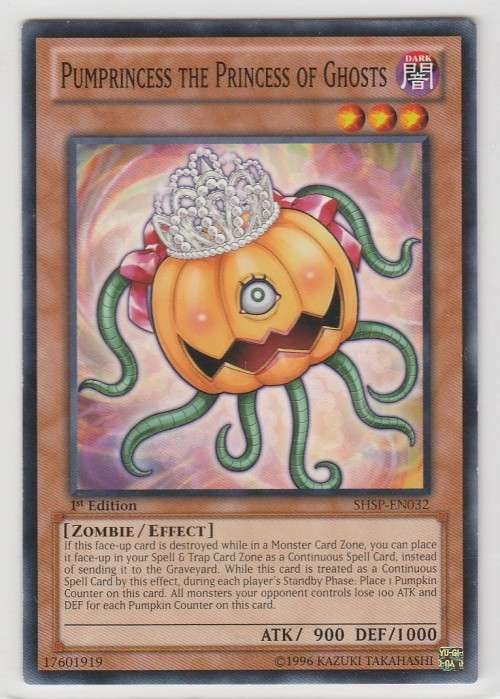 Yu-Gi-Oh! - Pumprincess The Princess of Ghosts - Shadow Specters (SHSP-EN032) - Common- 1st Edition
