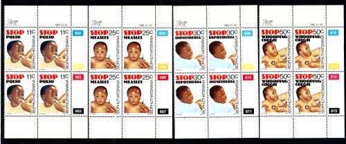 Bophuthatswana 1985/01/25 Health in Bophuthatswana Control Block Set