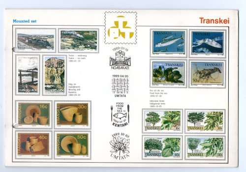 Transkei 1989 Mounted Set