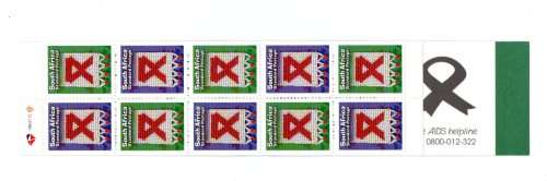 RSA 1999 Standard Postage Booklet - Aids Awareness