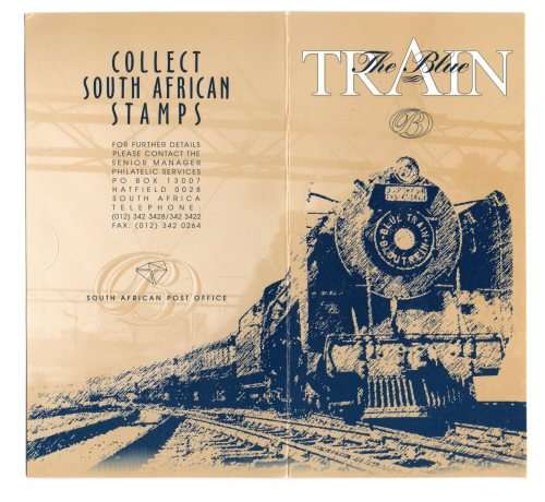 RSA 1998/11/02 The Blue Train Airmail Postcard Booklet