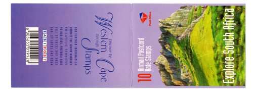 RSA 1998/07/10 Explore South Africa The Western Cape Airmail Booklet