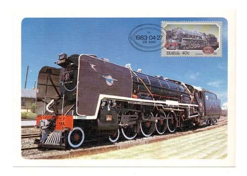 1983 RSA Steam Locomotives Postcard Set