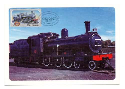 1983 RSA Steam Locomotives Postcard Set