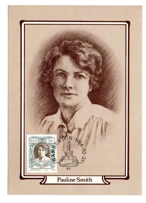1984 RSA  English Writers of South Africa Postcard Set