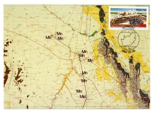 1984 RSA Strategic Minerals Postcard Set