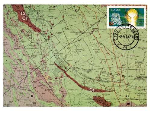 1984 RSA Strategic Minerals Postcard Set