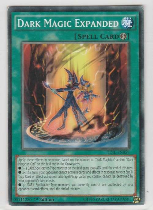 Yu-Gi-Oh! - Dark Magic Expanded - The Dark Illusion (TDIL-EN059) - Common- 1st Edition