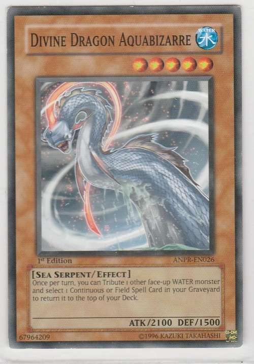 Yu-Gi-Oh! - Divine Dragon Aquabizarre - Ancient Prophecy (ANPR-EN026) -Common- 1st Edition