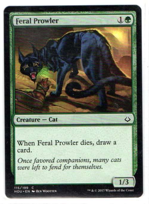 Magic The Gathering 2017 - Feral Prowler - Common - Hour of Devastation
