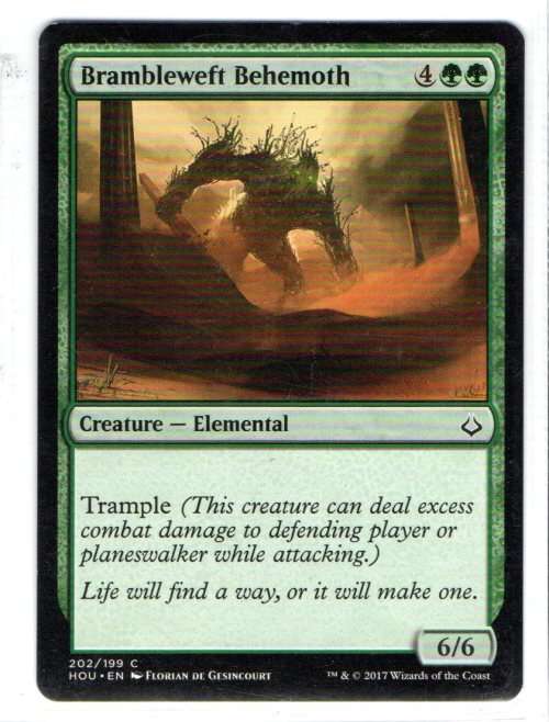 Magic The Gathering 2017 - Brambleweft Behemoth - Common - Hour of Devastation
