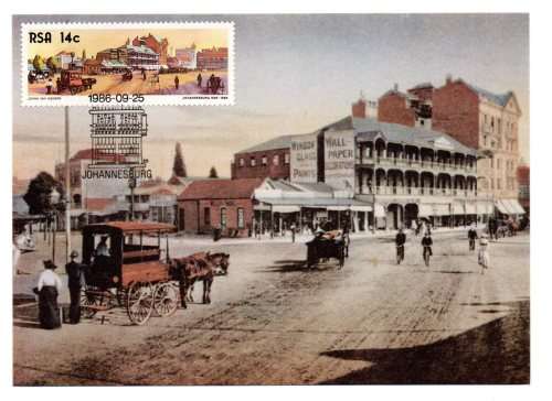 1986 RSA The Golden City Postcard Set