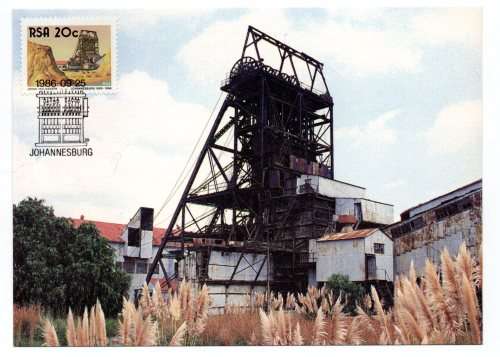 1986 RSA The Golden City Postcard Set