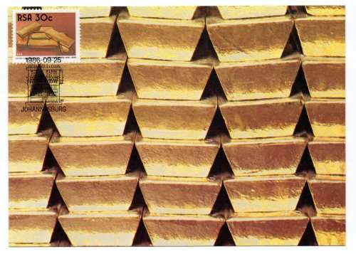 1986 RSA The Golden City Postcard Set