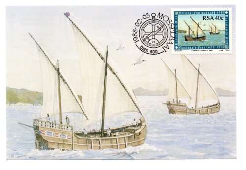 1988 RSA 500th Anniversary of Discovery of the Cape Postcard Set