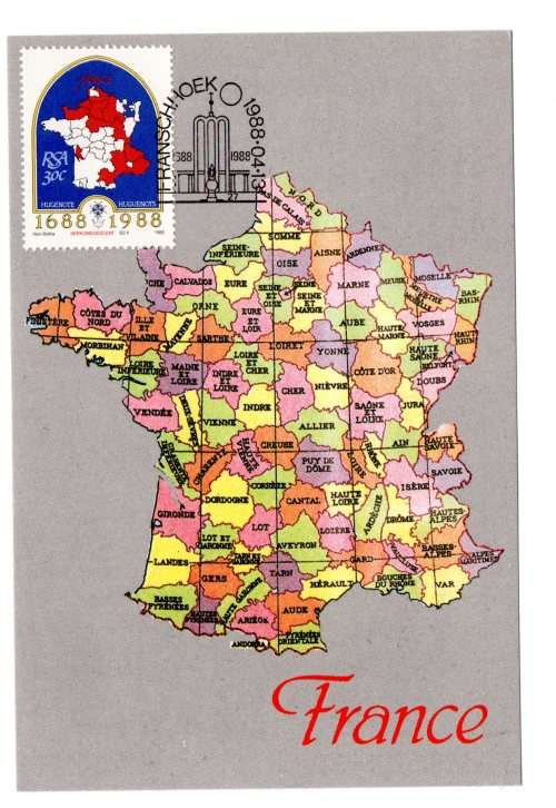 1988 RSA 300th Anniversary of Arrival first French Huguenots at the Cape Postcard Set