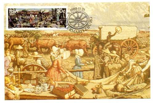 1988 RSA 150th Anniversary of the Great Trek Postcard Set
