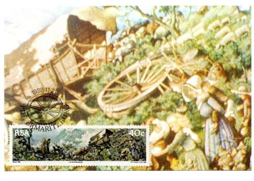 1988 RSA 150th Anniversary of the Great Trek Postcard Set