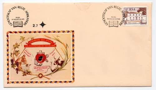 1975 RSA Genootskap van Regte Afrikaners FDC 2.7