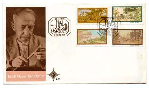 1976 RSA Erich Mayer FDC 2.14