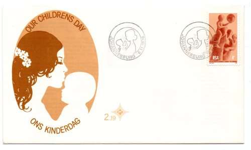 1976 RSA Our Children`s Day FDC 2.19