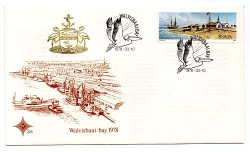 1978 RSA History of Walvis Bay FDC 3.6