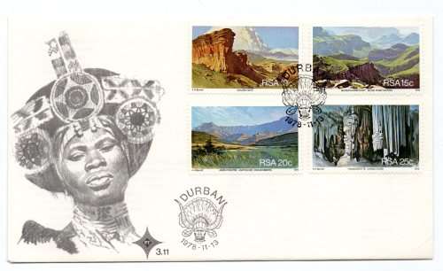 1978 RSA Tourism in South Africa FDC 3.11