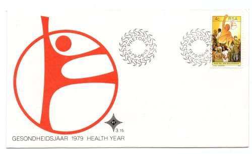 1979 RSA Health Year FDC 3.15