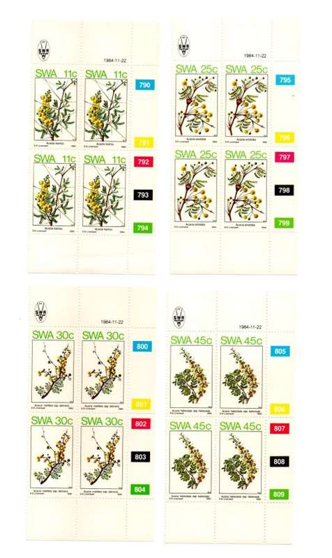 South-West Africa 1984/11/22 Spring Control Block Set