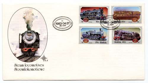 1983 RSA Steam Locomotives FDC 4.4