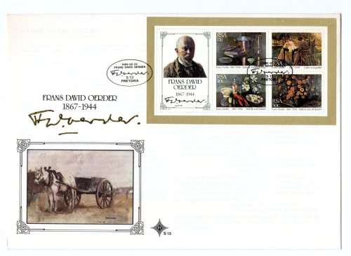 1985 RSA Frans David Oerder FDC 4.11 & S13 Set
