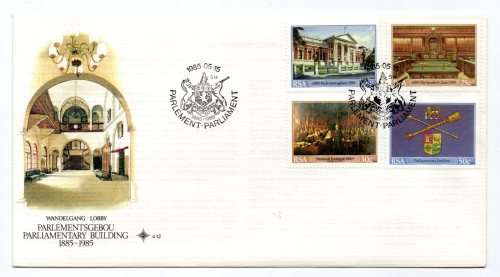 1985 RSA The Parliament Building FDC 4.12