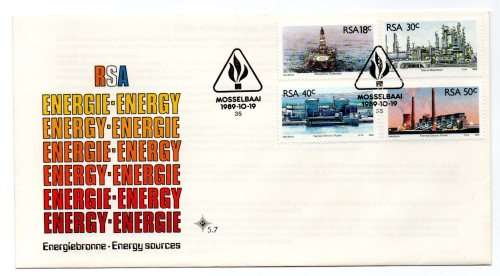 1989 RSA South African Energy Sources FDC 5.7