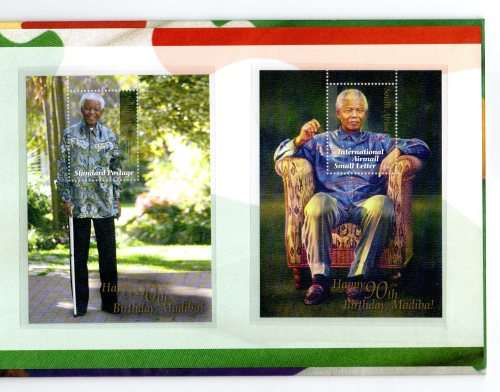 RSA 2008 Happy 90th Birthday, Madiba Nelson Madela Booklet