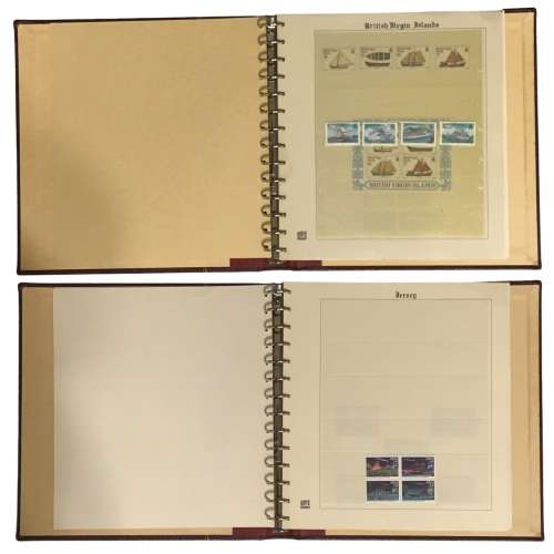 Ships Thematic Collection - (SG Thematic Catalogue 1989/SAFE Dual 14 Ring Slide-in Album/Stamps)