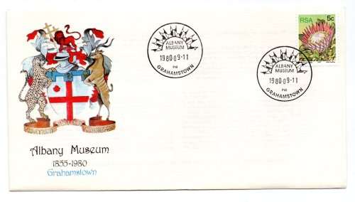 1980 RSA Albany Museum Grahamstown Commemorative Cover