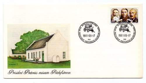 1981 RSA President Pretorius Museum Commemorative Cover