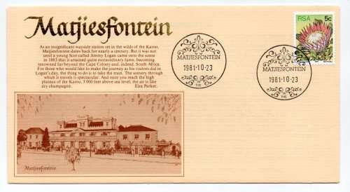 1981 RSA Matjiesfontein Commemorative Cover