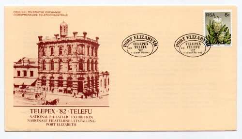 1982 RSA TELEPEX Commemorative Cover