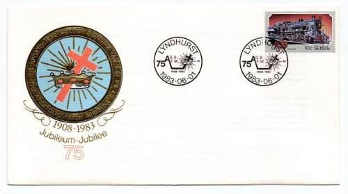 1983 RSA The Apostolic Faith Mission of SA 75 Jubilee Commemorative Cover