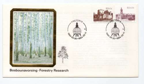 1984 RSA Forestry Research Commemorative Cover