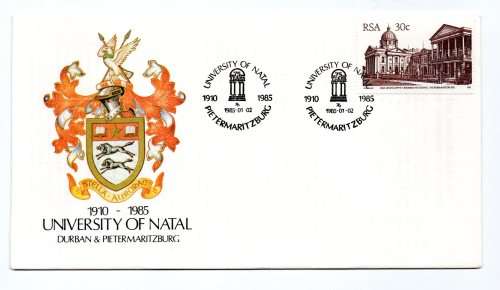 1985 RSA University of Natal Commemorative Cover