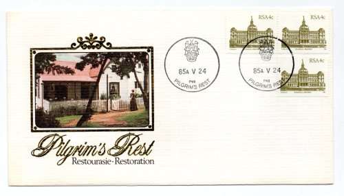1985 RSA Pilgrim`s Rest Restoration Commemorative Cover