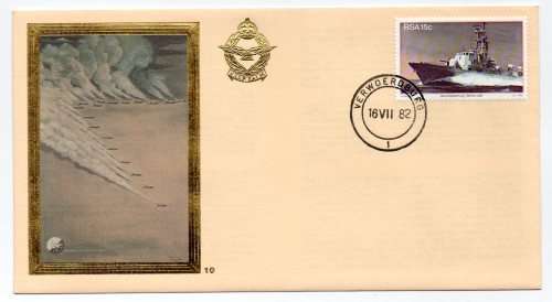 1982 RSA SA Ai Force (SAAF) The Boston Shuttle Service Commemorative Cover # 10