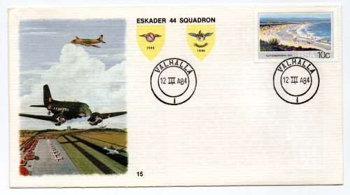 1984 RSA  SA Air Force (SAAF) Eskader 44 Squadron # 7925/10 000 Commemorative Cover #15