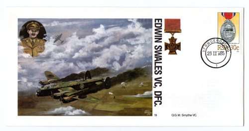 1985 RSA SA Air Force (SAAF) Edwin Swales VC, DFC # 6333/800 Commemorative Cover # 19
