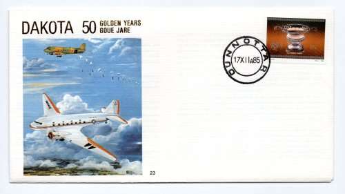 1985 RSA SA Air Force (SAAF) Dakota 50 Golden Years #4234 /10 000 Commemorative Cover # 23
