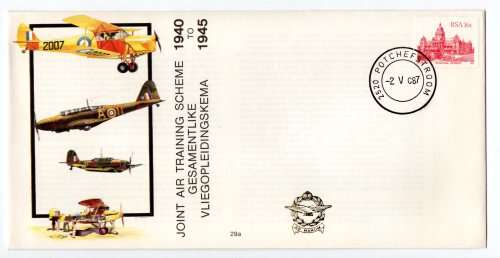 1987 RSA SA Air Force (SAAF) Joint Air Training Scheme # 5425 /7 000 Commemorative Cover # 29a